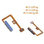 FLAT FLEX TASTO ACCENSIONE IMPRONTA DIGITALE FINGERPRINT XIAOMI MI 11 LITE BLU