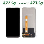 DISPLAY LCD+TOUCH SCREEN  SERVICE PACK PER OPPO A72 /   A73 5G CPH2161 TOUCH SCREEN SCHERMO MONITOR VETRO NO FRAME 