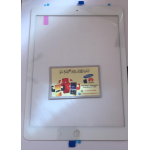 VETRO +TOUCH SCREEN  per iPad 6 2018 A1893 A1954 Touch Screen Digitizer + TASTO HOME IC Bianco