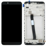 DISPLAY LCD + TOUCH SCREEN + FRAME ORIGINALE SERVICE PACK  PER XIAOMI REDMI 7A M1903C3EG M1903C3EH  SCHERMO VETRO NERO