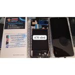 Display Lcd Touch Screen Con Frame COMPATIBILE Oled Per Samsung Galaxy A70 A705f