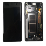 DISPLAY LCD + TOUCH SCREEN + FRAME ORIGINALE SERVICE PACK  PER SAMSUNG GALAXY NOTE 9 N960 NERO BLACK