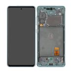 DISPLAY + LCD + TOUCH SCREEN FRAME ORIGINALE SAMSUNG GALAXY S20 FE 4G VERDE SM-G780F  CLOUD MINT