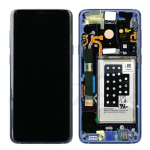 Display LCD Touch Screen Con Frame SCHERMO Per SAMSUNG GALAXY S9+ S9 PLUS G965F SM-G965F BLU