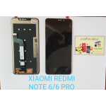 DISPLAY LCD Per XIAOMI REDMI NOTE 6 / NOTE 6 PRO TOUCH SCREEN SCHERMO ASSEMBLATO VETRO NERO