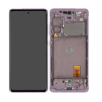 DISPLAY + LCD + TOUCH SCREEN FRAME ORIGINALE SAMSUNG GALAXY S20 FE 4G /5G SM-G781  SM-G780 LAVENDER