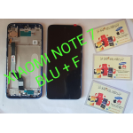 DISPLAY LCD TOUCH SCREEN+FRAME  ORIGINALE SERVICE PACK PER XIAOMI REDMI NOTE 7 / NOTE 7 PRO  VETRO BLU M1901F7H  M1901F7G