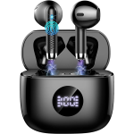 Cuffie Bluetooth, Auricolari Bluetooth 5.3 Stereo HiFi 40 Ore di Riproduzione, Cuffie Wireless In Ear con Display LED, IP7 Impermeabile Cuffiette Bluetooth Senza fili con HD Microfono, Controllo Touch 