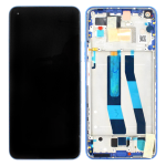 Display LCD + FRAME Originale SERVICE PACK PER Xiaomi Mi 11 Lite 4G BLU M2101K9AG