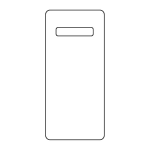 BACK COVER COPRIBATTERIA COMPATIBILE PER SAMSUNG GALAXY S10 PLUS BIANCO SM-G975