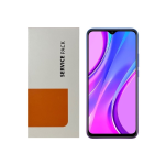 DISPLAY LCD + TOUCH  PER XIAOMI REDMI 9 / POCO M2 / M2 RELOADED  SERVICE PACK M2004J19AG M2004J19G SCHERMO VETRO NERO NO FRAME