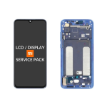 DISPLAY LCD TOUCH SCREEN + FRAME  ORIGINALE SERVICE PACK  PER XIAOMI MI 9 LITE M1904F3BG BLU