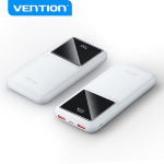 Vention Power Bank 10000mAh 22.5W con Display LED Black FHKB0  WHITE BIANCA