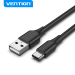 Vention Cavo Dati USB a Tipo-C 3A 1mt Nero Black