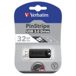 Verbatim Pendrive 32gb Store'n'go 32gb Usb3.0 Pinstripe