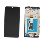 Display LCD Touch Screen Con Frame Originale SERVICE Per MOTOROLA DISPLAY MOTO E22 / E22i BLACK