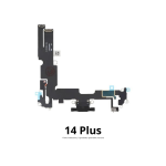 DOCK CONNETTORE PCB DI RICARICA PULLED Per APPLE iPhone 14 PLUS NERO