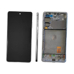 DISPLAY + LCD + TOUCH SCREEN FRAME Originale SAMSUNG GALAXY S20 FE 5G SM-G781B CLOUD WHITE BIANCO