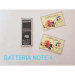 BATTERIA COMPATIBILE  PER SAMSUNG NOTE 4 N910F  EB-BN910BBE