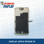 LCD DISPLAY + TOUCH SCREEN Con Frame VETRO Per APPLE iPhone 15 PRO MAX INCELL A-SI ZY