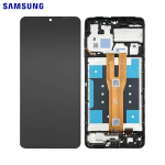 Display Lcd+Touch+Frame Originale Service Pack Per Samsung Galaxy A06 2024  A065 Nero Black 