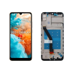 Display LCD Touch Screen Con Frame Per Huawei Y6 2019 / HONOR 8A MRD-LX1 LX2 NERO Rigenerato Oem