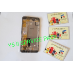 DISPLAY HUAWEI Y5II CUN-L01 / Y6 II COMPACT SCHERMO TOUCH LCD+FRAME NERO ORIGINALE SERVICE PACK