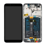 DISPLAY LCD + TOUCH+FRAME PER HUAWEI Y5p 2020 Honor 9S black con batteria ORIGINALE SERVICE PACK DRA-LX9