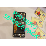 DISPLAY LCD + TOUCH SCREEN + FRAME ORIGINALE SERVICE PACK PER HUAWEI P30 NERO ELE L09 L29 NEW VERSION