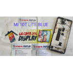 LCD DISPLAY + TOUCH SCREEN + FRAME ORIGINALE SERVICE PACK PER XIAOMI MI 10T LITE  ATLANTIC BLUE 