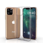 Cover Custodia protettiva in TPU antiurto ultra sottile da 0,75 mm per iPhone 11 Pro Max (trasparente)