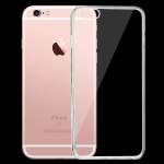 COVER Per iPhone 6 e 6s Custodia protettiva in TPU trasparente ultra sottile da 0,75 mm (trasparente)