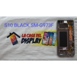 DISPLAY+ LCD+TOUCH SCREEN PER SAMSUNG GALAXY S10 SM-G973F  BLACK NERO ORIGINALE SERVICE PACK