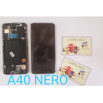 Display LCD Touch Screen SCHERMO Originale AMOLED SAMSUNG GALAXY A40 SM-A405F NERO