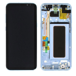 Display LCD Touch + Frame ORIGINALE SERVICE PACK PER SAMSUNG Galaxy S8+ PLUS G955F BLU SM-G955