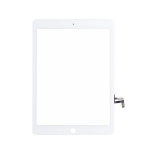 TOUCH SCREEN Per Apple iPad 5 Air A1822 A1823 WiFi 3G VETRO TASTO HOME BIANCO