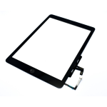 TOUCH SCREEN PER Apple iPad 5 Air A1822 A1823 WiFi 3G VETRO TASTO HOME NERO