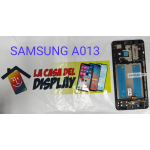 DISPLAY LCD + TOUCH SCREEN SCHERMO ORIGINALE AMOLED SAMSUNG GALAXY A01 CORE SM-A013F NERO