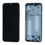 DISPLAY XIAOMI MI A3 LCD + TOUCH Con Frame Originale SERVICE PACK BLACK NERO MI1906F9SH