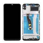 DISPLAY LCD COMPATIBILE  PER HUAWEI Y6P 2020 MED-LX9 MED-LX9N TOUCH SCREEN+ FRAME SCHERMO VETRO NERO