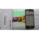 DISPLAY LCD SAMSUNG GALAXY M31 SM-M315F M217 M21S 2020 SERVICE PACK BLACK GH82-22405A