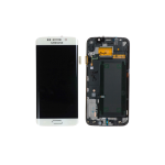 DISPLAY LCD + TOUCH SCREEN SCHERMO PER SAMSUNG GALAXY S6 EDGE G925F BIANCO WHITE