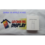 CARICABATTERIE COMPATIBILE PER APPLE   IPHONE A1400 DA RETE  SPINA  PRESA DA MURO 1A BLISTER NO LOGO