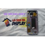 Display LCD Touch + Frame ORIGINALE SAMSUNG Galaxy S8 SM-G950F VIOLET  ORCHID GREY