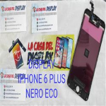 DISPLAY LCD+TOUCH SCREEN+VETRO PER APPLE  IPHONE 6 PLUS NERO ECO