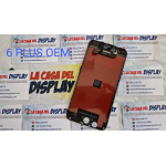 DISPLAY LCD+TOUCH+VETRO iPhone 6 PLUS NERO Originale RIGENERATO OEM