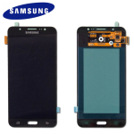 DISPLAY LCD + TOUCH SCREEN ORIGINALE SERVICE PACK  PER SAMSUNG GALAXY J7 2016 J710 SM-J710FN NERO