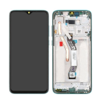 Display Lcd Touch Screen Con Frame Per Xiaomi Redmi Note 8 Pro Green ORIGINALE Service Pack M1906g7g