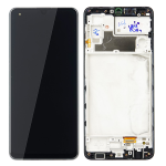 DISPLAY LCD FRAME ORIGINALE SERVICE PACK PER  SAMSUNG GALAXY M32 2021 SM-M325 M325F TOUCH SCREEN