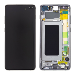 DISPLAY+ LCD+TOUCH SCREEN Originale SERVICE PACK Per SAMSUNG GALAXY S10 PLUS SM-G975F GREY